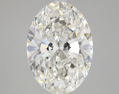 #ad Lab Created Diamond 5.19 Ct Oval H VS1 Quality Very good Cut IGI Certified $2354.05