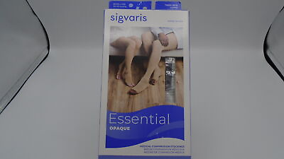 #ad SIGVARIS New damage box 860 Open Thigh Highs w Grip Top 20 30mmHg $49.95