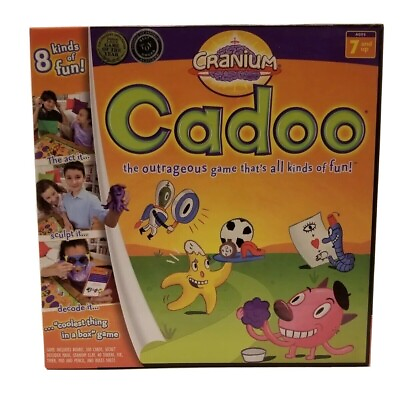 #ad Cadoo Board Game by Cranium 2004 Edition 100% Complete   $13.99