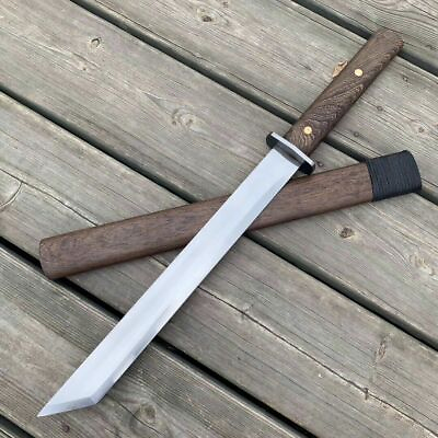 #ad Handmade quot;锦衣卫quot; T1095 Steel broadsword Real Battle Sword Saber Sharp cut $187.06
