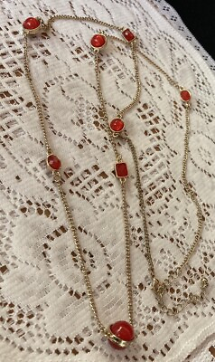 #ad Necklace Vintage Bargain $5.00 Fancy Gold Tone Statement Necklace $5.00