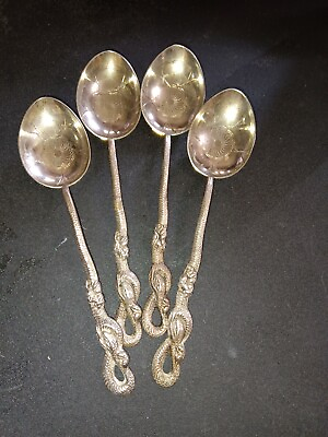 #ad Antique Imperial Russian Sterling Silver 84 Nagasaki Japan Souvenir Spoon 1800#x27;s $80.00
