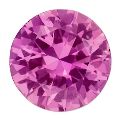 #ad Natural Pink Sapphire Round Cut Loose Gemstone 8mm AAA Loose Gemstone 1.80 Cts $9.99