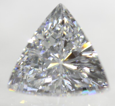 #ad 0.14 Carat G Color VS1 Triangle Natural Enhanced Loose Diamond 3.86X3.81mm $138.99