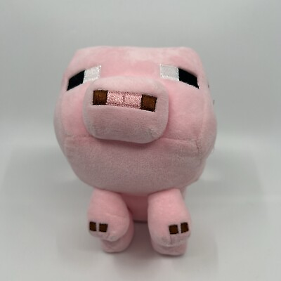 #ad Minecraft PIG Mojang Plush Stuffed Animal 2014 Character Toy 6quot; $11.99