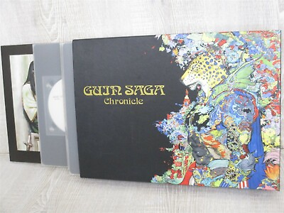 #ad GUIN SAGA CHRONICLE Complete Art Set Fan Book CD Yoshitaka Amano Japan $89.00