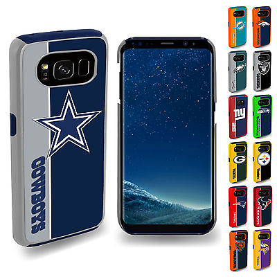 #ad Official NFL Dual Layer Drop Proof TPU Cover Case for Samsung Galaxy S8 amp; Plus $24.99