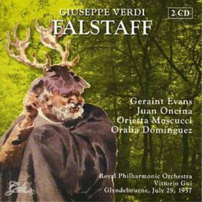 #ad Giuseppe Verdi Falstaff: Glyndebourne July 29 1957 CD Album UK IMPORT $8.47