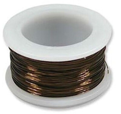 #ad Wire 30 Yards Tarnish Resistant Vintage Bronze 26 Gauge Round Wrapping Wire $9.96