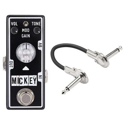#ad New Tone City Mickey Distortion Mini Guitar Effects Pedal $63.00