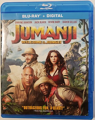 #ad Jumanji : Welcome to the Jungle Blu rayDigital 2017 $6.99