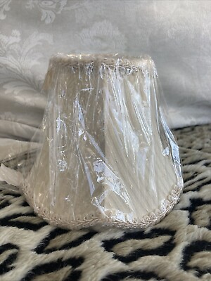 #ad Nantucket Home Mini Bell Chandelier Lamp Shade 5 Inches X 19 1 2 Around $14.00