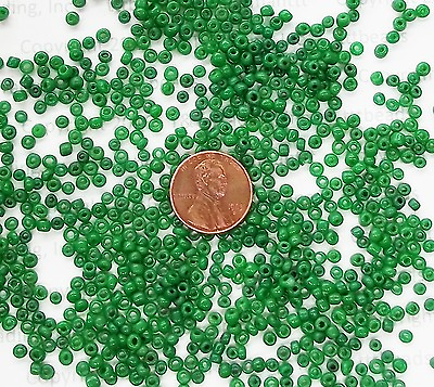 #ad Antique Greasy Pine Seed Bead 1oz Venetian African Trade Beads # 257 $10.25