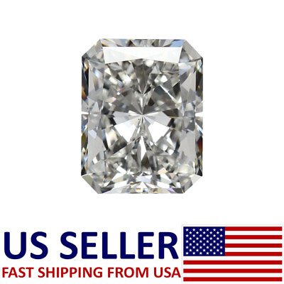 #ad GIA Certified Loose Diamond 0.50 ct G SI1 Rectangular Cut For Fine Jewelry $4200 $2338.57