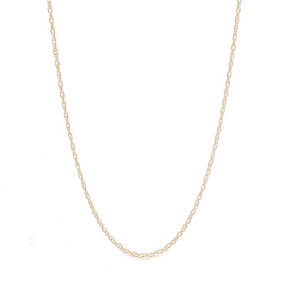 #ad Yellow Gold Prince of Wales Chain Necklace 18quot; 14k $99.99