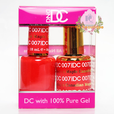 #ad DND DC Soak Off Gel Polish Duo #001 #289 .6oz LED UV New Pick Any Color $10.50