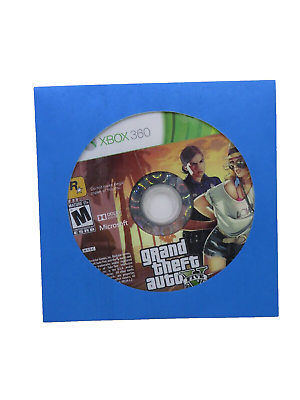 #ad #ad Grand Theft Auto 5 Xbox 360 2013 Disc Two Only Resurfaced Tested $9.00