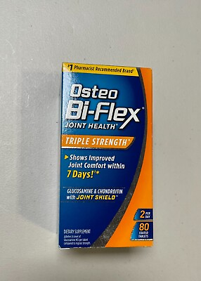 #ad Osteo Bi Flex Triple Strength Joint Health 80ct NEW FREE SHIP 10 24 OR LATER $13.49