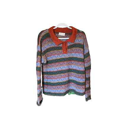 #ad Vintage Alpaca Sweater Daylin Handmade Made In Peru Womens $35.00