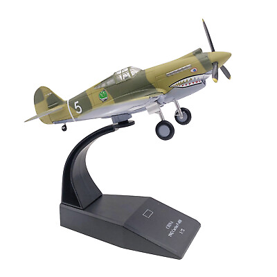 #ad 1:72 American P40 Flying Tigers Fighter WWII Military Aircraft Model Collection AU $45.89