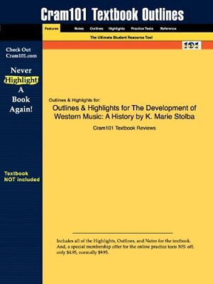 #ad OUTLINES amp; HIGHLIGHTS FOR THE DEVELOPMENT OF WESTERN By Cram101 Textbook Reviews $178.95