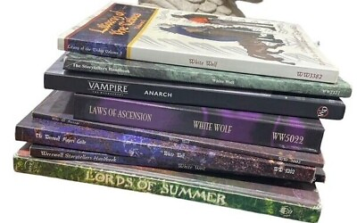 #ad World of Darkness White Wolf Books RPG Pick Your Own Lot EASY COMBINED SHIP $12.00