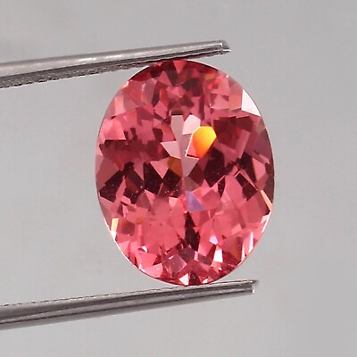 #ad GIE Certified Natural Ceylon Padparadscha Sapphire 12 Ct Oval Cut Loose Gemstone $23.69