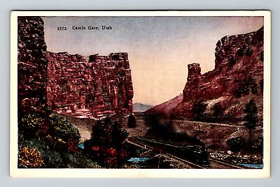 #ad Castle Gate UT Utah Castle Gate Vintage Souvenir Postcard $4.99
