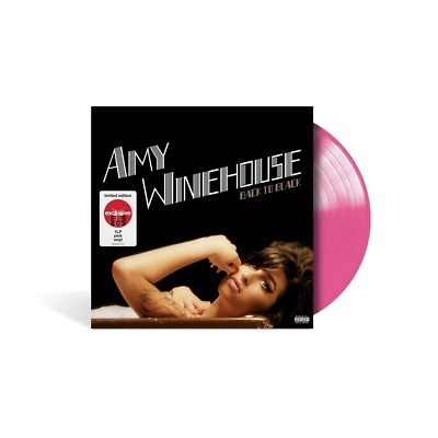 #ad Amy Winehouse : Back To Black Limited Edition Pink Vinyl LP NEW SEALED $31.75