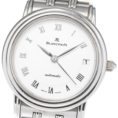 #ad Blancpain Villeret B0096 1127 10 Date white Dial Automatic Ladies Watch 807314 $2406.35