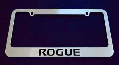 #ad ROGUE Chrome License Plate Frame METAL $11.99
