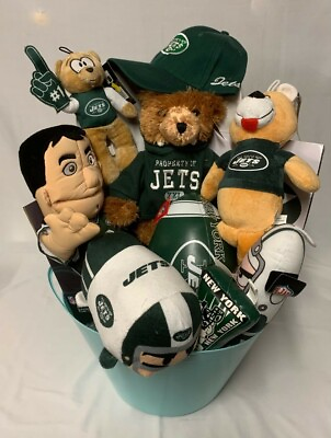 #ad New York Jets sport Gift BasketDadUncleGrandpa Gifts $80.00