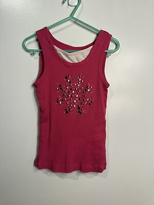 #ad place girls pink tank top shirt size medium 7 8 $5.00