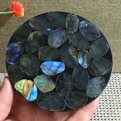 #ad Top Labradorite Crystal Stone Natural Rough Mineral Specimen Healing 126g h1 $24.05