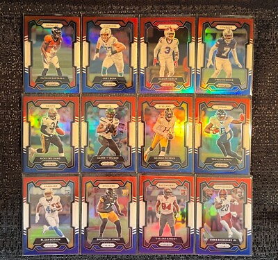 #ad 2023 Prizm Football RED WHITE amp; BLUE RWB Complete Your Set You Pick Card #1 400 $3.99