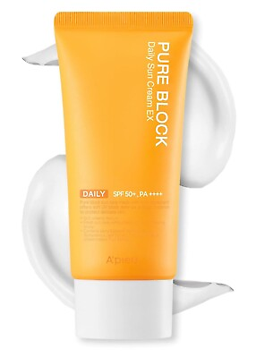 #ad A#x27;PIEU Pure Block Daily Sunscreen Cream 50ml Korean Sunscreen for Daily Use $8.99