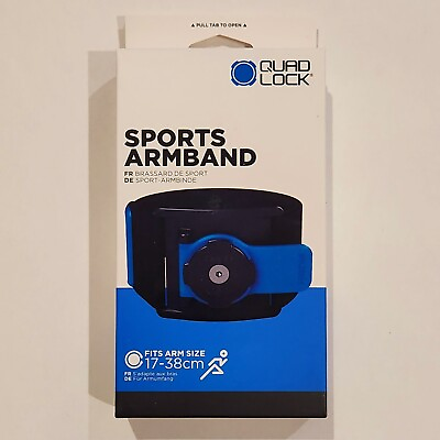 #ad QUAD LOCK Running Sports Armband NEW IN BOX FREE SHIPPING $28.00