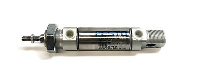 #ad Festo Double Acting Round Body Pneumatic Air Cylinder DSNU 25 25 P A NOS $29.95