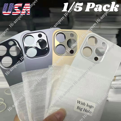 #ad #ad Replacement Rear Back Glass Big Hole For iPhone 14 13 12 11 Pro XR XS X 8 Lot $19.58