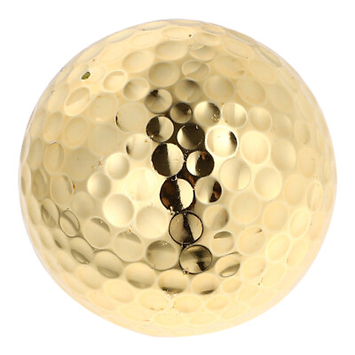 #ad Top Quality Double Layer Gold Golf Balls for Serious Golfers $7.95