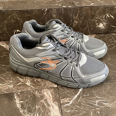 #ad Gravity Defyer GDefy Men’s Size 15 M Walking TB9004MGS M Orange Silver Shoes $59.99