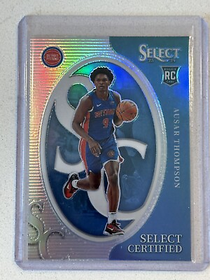 #ad 2023 24 Panini Select Ausar Thompson Select Certified Silver Prizm #11 $14.99