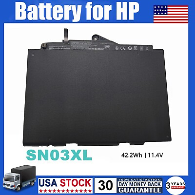 #ad SN03XL Laptop Battery For HP EliteBook 820 G3 725 G3 HSTNN DB6V 800514 001 US $17.39