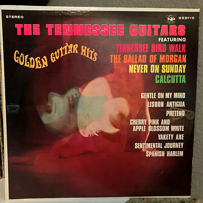 #ad THE TENNESSEE GUITARS Golden Guitar Hits 12quot; Vinyl Record LP EX $14.42