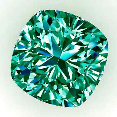 #ad Natural Diamond 10CT Cushion Cut D Grade VVS1 1 Free Gift $425.00