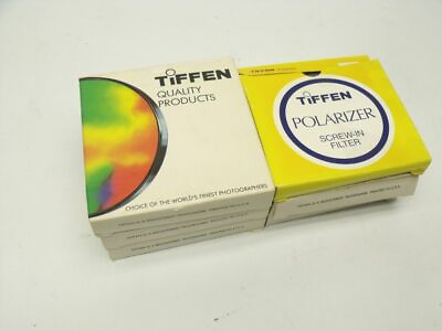 #ad Lot of 6 Tiffen Quality Products Polarizer Screw in Filters NIB NEW $15.00