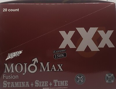 #ad Mojo max box of 20 $59.99