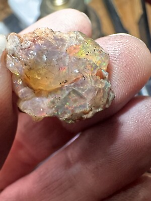 #ad Rough Fire Opal Natural Approx. Carats 30 Very Firey NICE $55.00