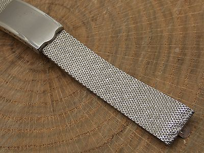 #ad Vintage NOS Kreisler Stainless Steel Mesh Extra Long watch band 17.5mm 11 16 in $107.10