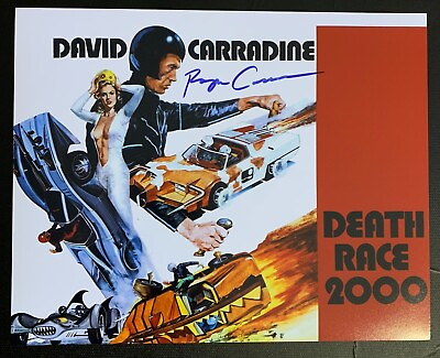 #ad Death Race 2000 1975 Film 8x10 Glossy Signed by Roger Corman with COA $89.95